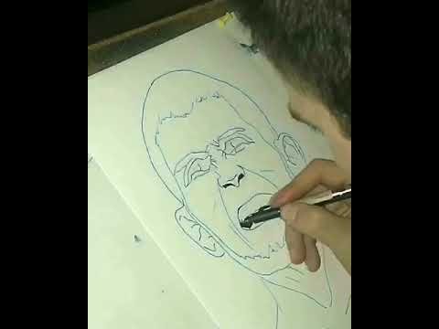 Портрет Хабиба Нурмагомедова