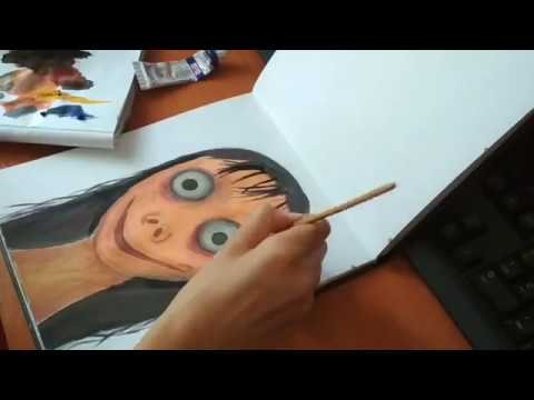 МОМО рисунок карандашом