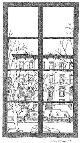 Зарисовки вид из окна