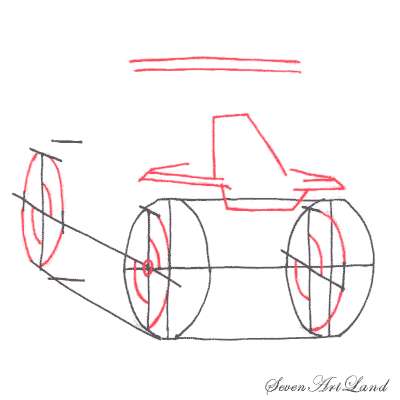 Рисунок квадроцикла легкий