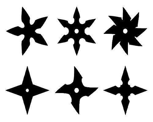 Сюрикен схема чертеж