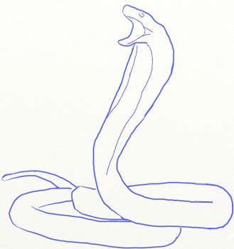 Рисунки как рисовать кобру можно как можно нарисовать рисунки