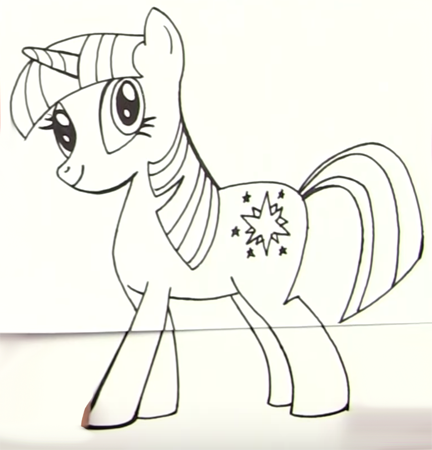 Искорка для срисовки