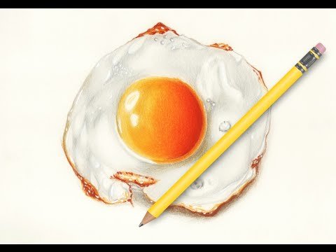 Рисунки яичницы по этапно