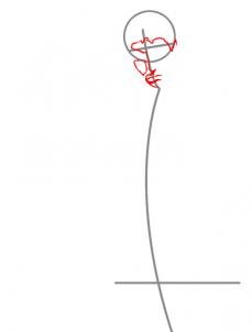 Шрам срисовывать мне