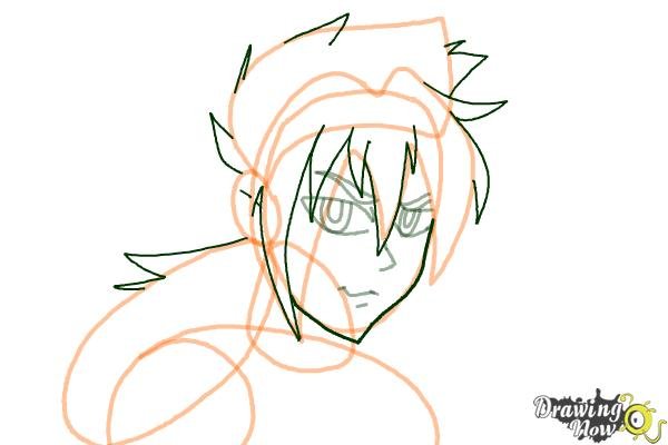 Как нарисовать шрам поэтапно