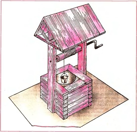 Оголовок шахтного колодца