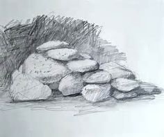 Каменная кладка карандашом