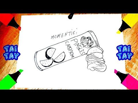 Рисунок принглс для срисовки