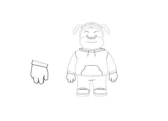 Барбоскины Тимоха рисунок