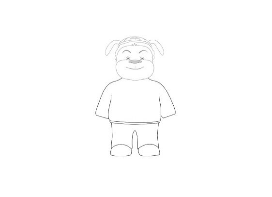 Барбоскины Тимоха рисунок