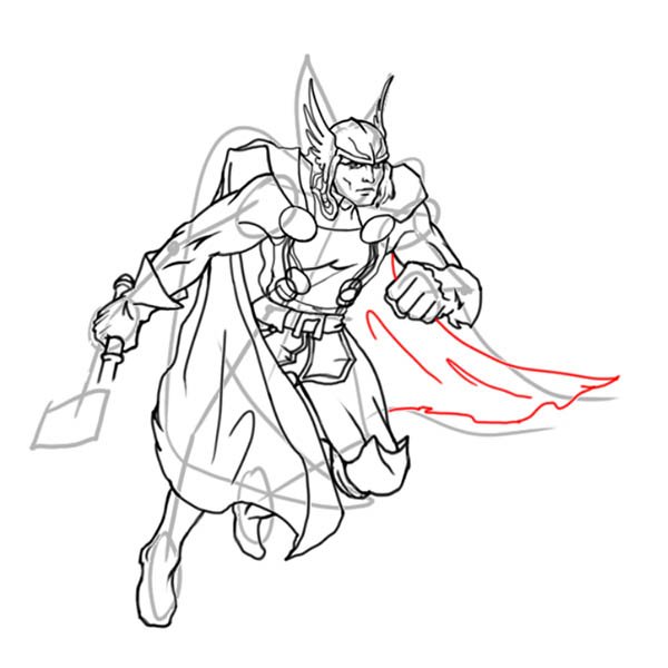 Тор рисунок поэтапно