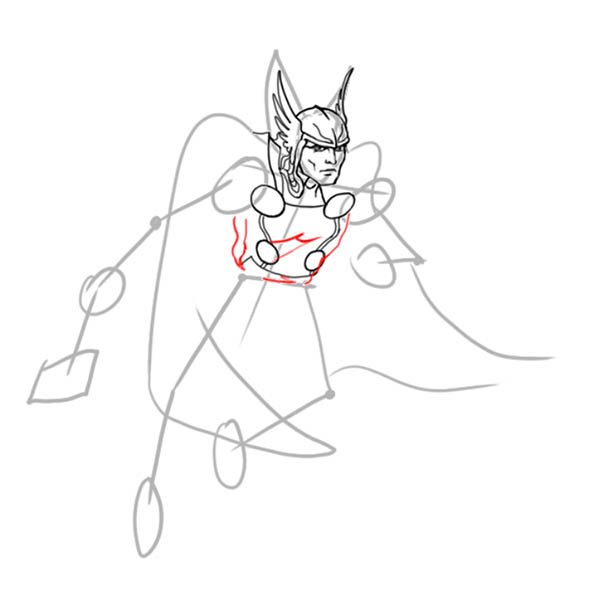 Тор поэтапное рисование