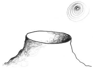 Рисунок вулкана карандашом лёгкие для срисовки