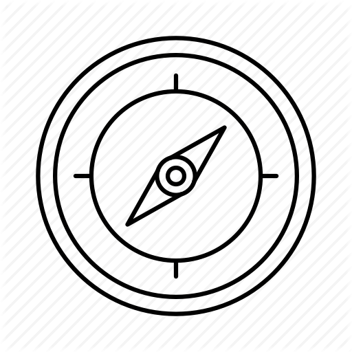 Компас без фона