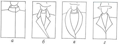 Обработка воротника апаш