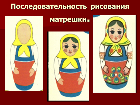 Матрёшка презентация 2 класс