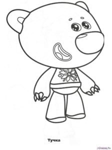 Мишка Тедди поэтапно