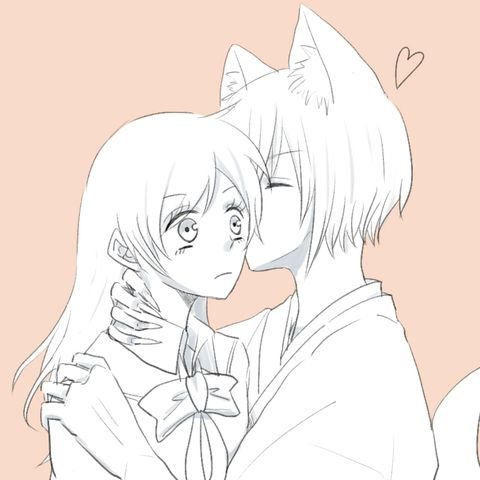 Томоэ и Нанами чб