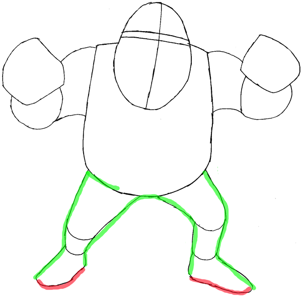 Рисовать Шрека поэтапно