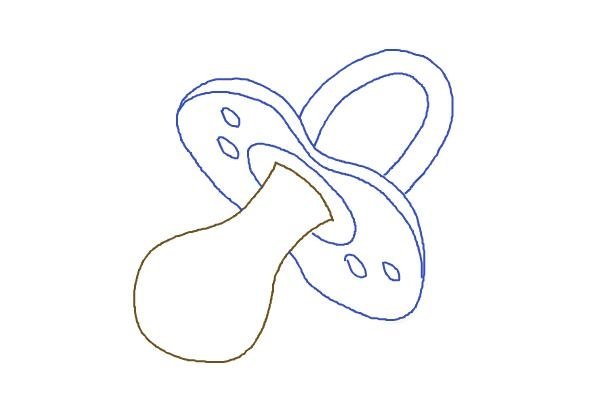 Соски для рисования легко