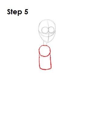 Рисунок простым карандашом поэтапно Венди