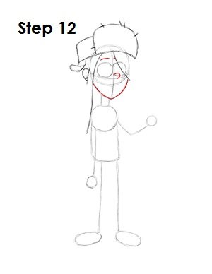 Рисунки Гравити Фолз Венди поэтапно