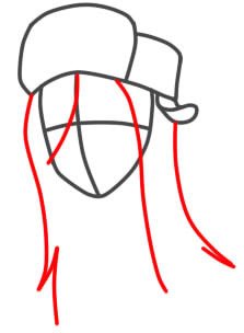 Как нарисовать Венди поэтапно