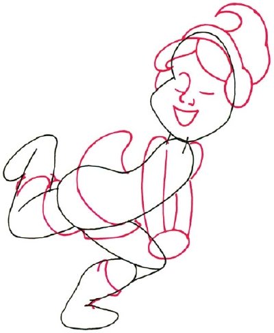 Поэтапное рисование коня