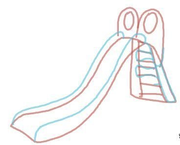 Зимние игры раскраска