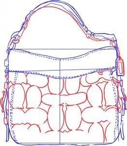 Как рисуется самая обычная сумка