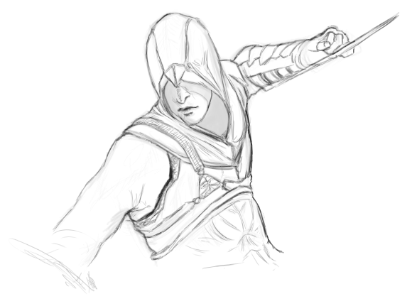 Раскраски ассасин Крид 4