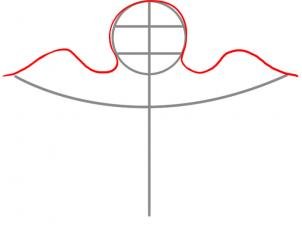 Безликий рисунок поэтапно