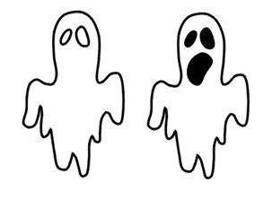 Мультяшное привидение