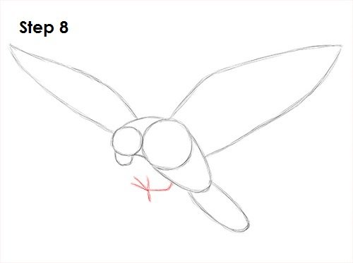 Нарисовать Сокола карандашом поэтапно