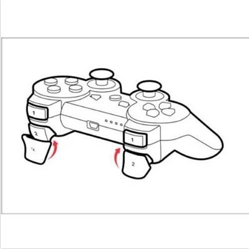 Джойстик с боку рисунок