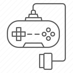 Джойстик с проводом нарисованный