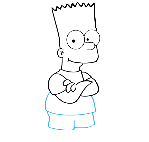 Барт симпсон портрет