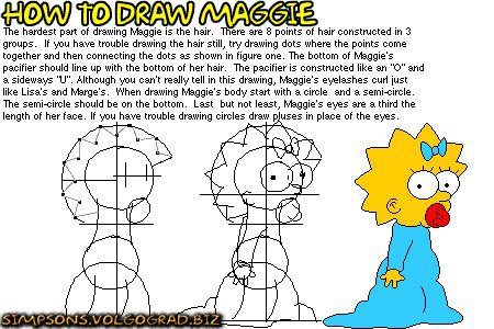 Рисунки по координатам симпсоны