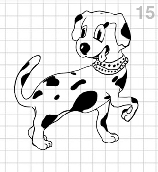 Далматинец рисунок поэтапно