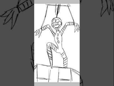 Раскраски АНИМАТРОНИКОВ марионетка