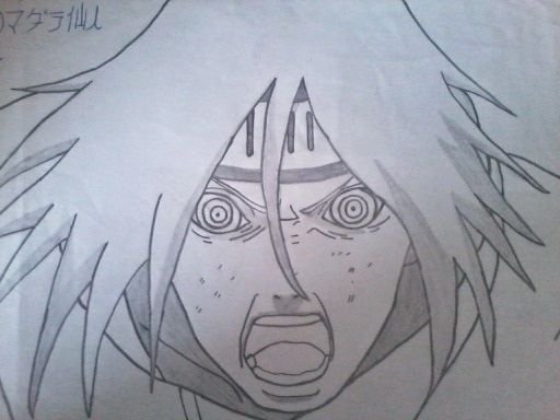 Нагато Узумаки нарисовать