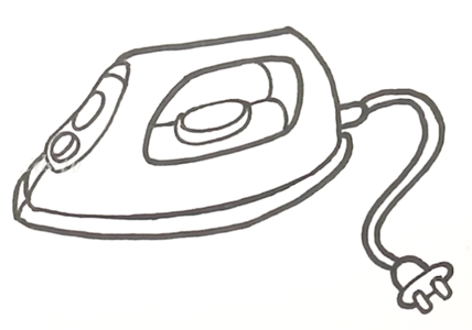 Утюг для раскрашивания