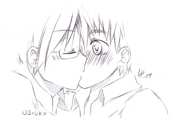 Яой рисунки не сложные