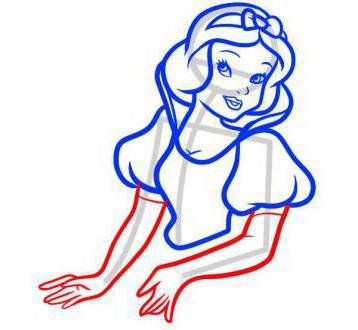 Белоснежка черно белая