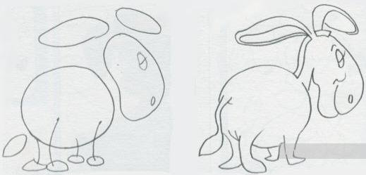 Ослик ИА из Винни пуха раскраска