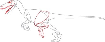 Скетч индораптора