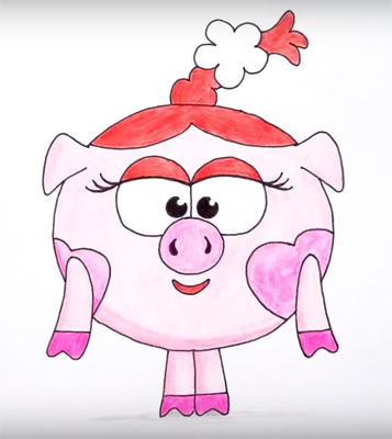 Смешарики герои Нюша