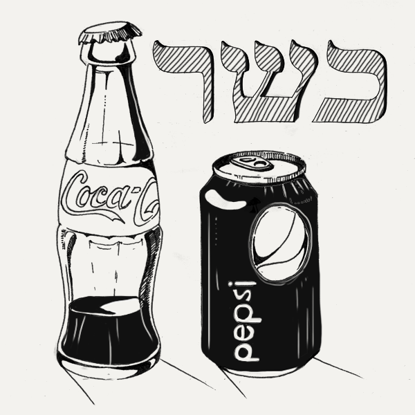 Раскраска бутылка Кока-кола