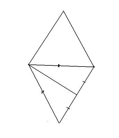 Вершина ромба